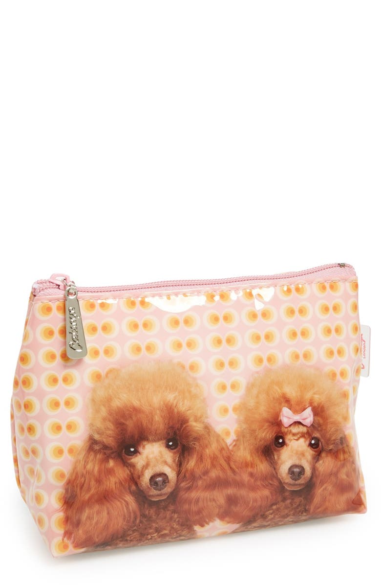 Catseye London 'Mr & Mrs' Cosmetics Bag, Main, color, 