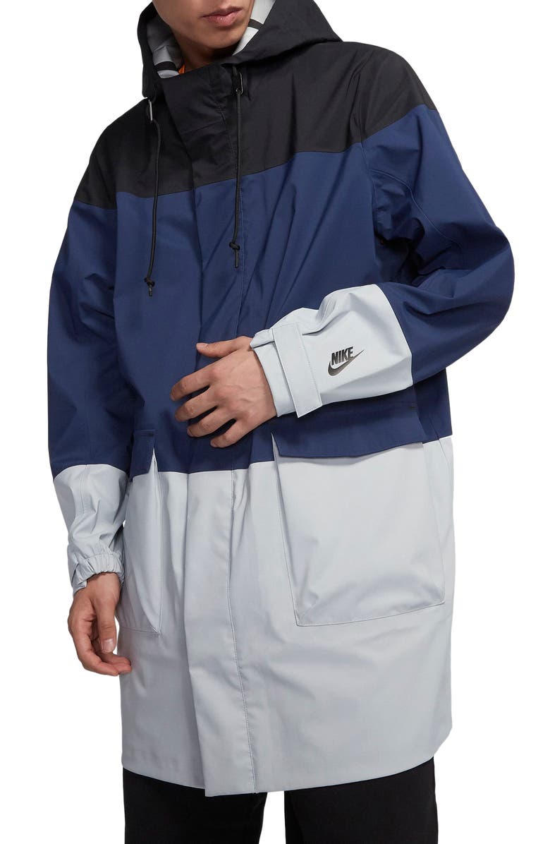 Nike NRG Water Resistant 3-Layer Hooded Parka, Main, color,