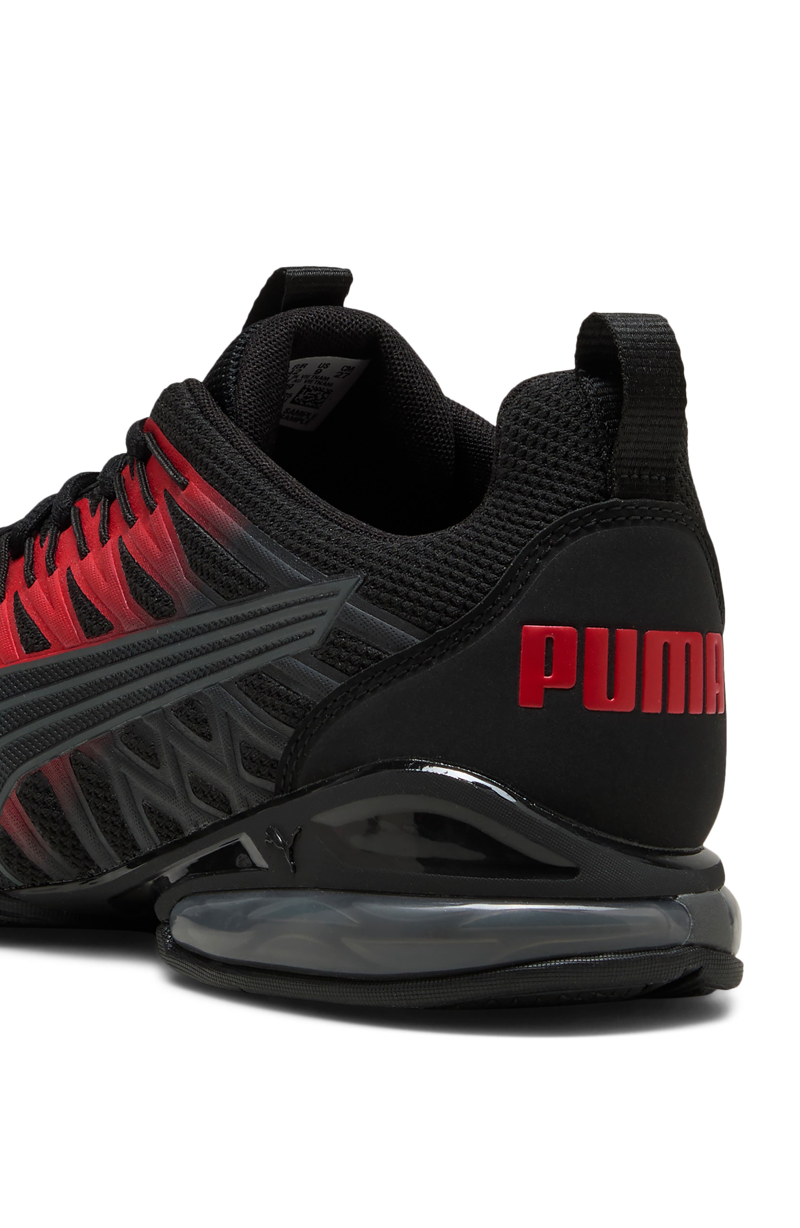 PUMA Voltaic Eco Sneaker, Alternate, color, Puma Black/ Dark Gray/ Red