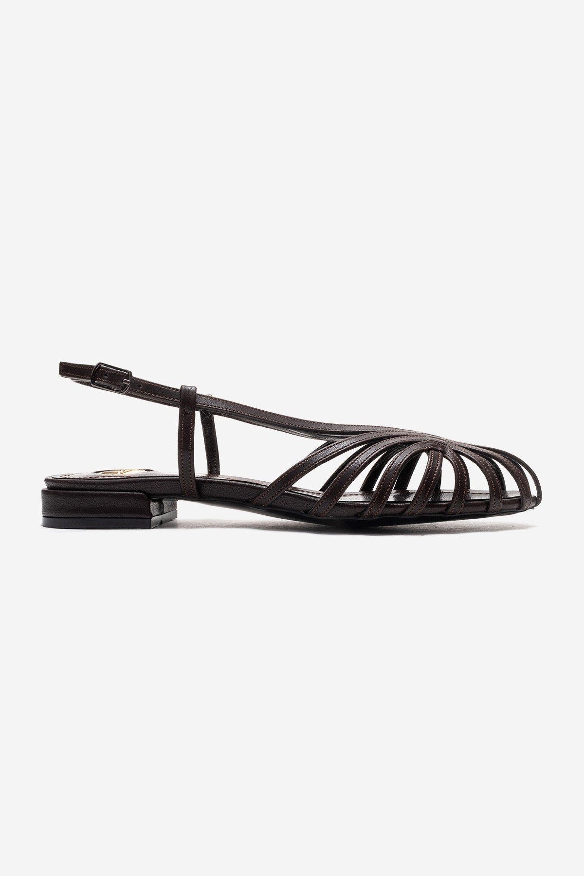 Liss Strap Sandal, Alternate, color, Brown