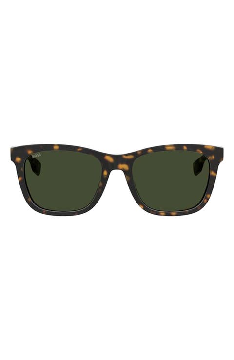 56mm Rectangular Sunglasses