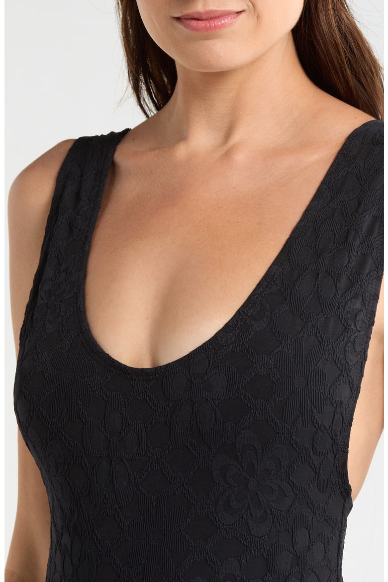 Ivy Surf One-Piece Swimsuit, Alternate, color, BLACK