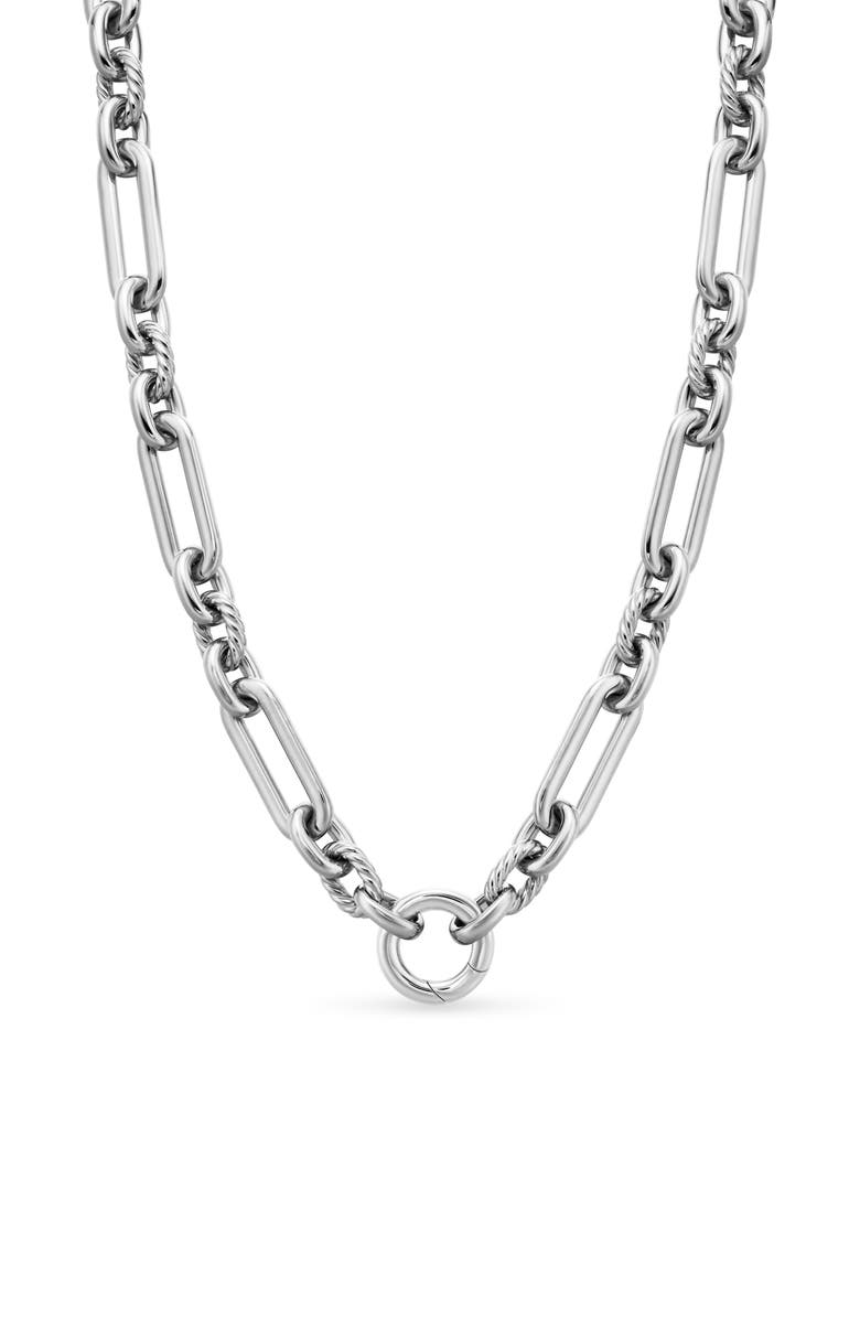 David Yurman Lexington Chain Necklace, Main, color, Silver