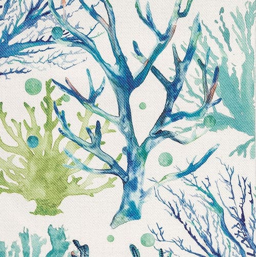 C & F Home C&f Home Sea Life Embroidered Table Runner In Blue