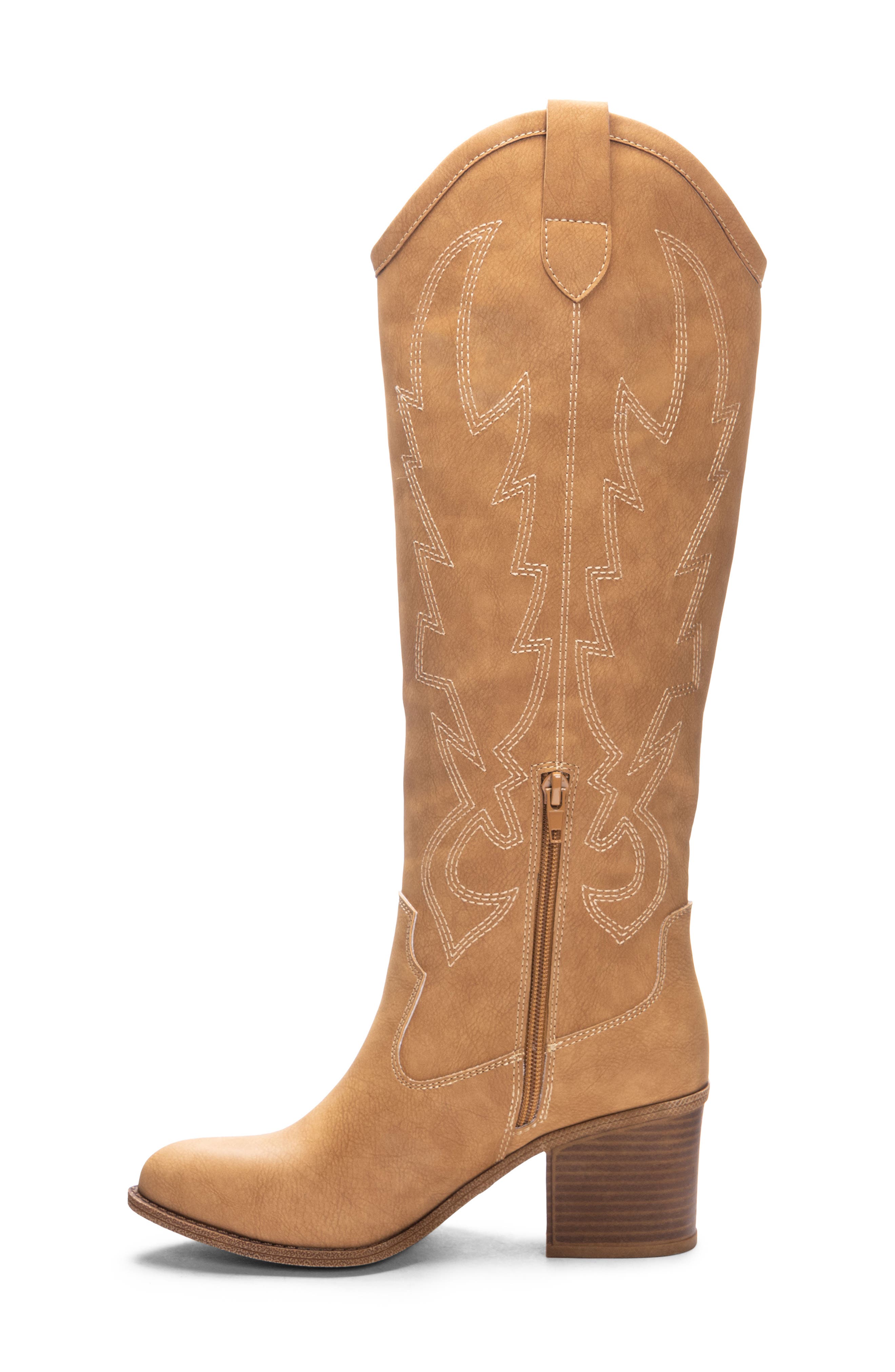 Upwind Western Boot, Alternate, color, CAMEL