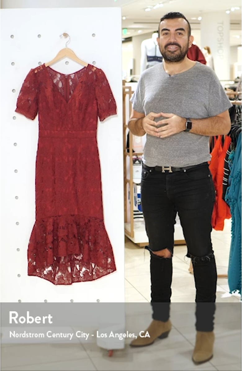 Kylo Lace Mermaid Dress, sales video thumbnail