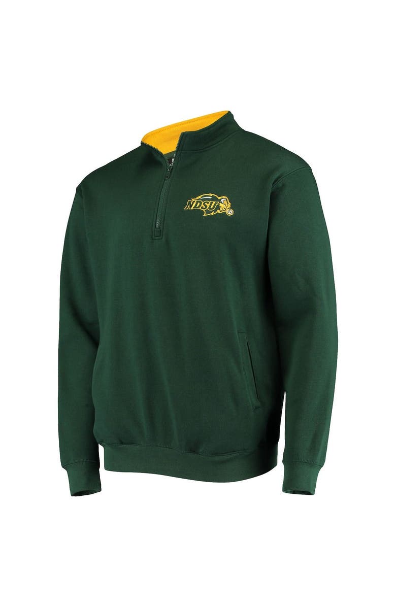 COLOSSEUM Men's Colosseum Green NDSU Bison Tortugas Logo Quarter-Zip Jacket, Alternate, color, Green