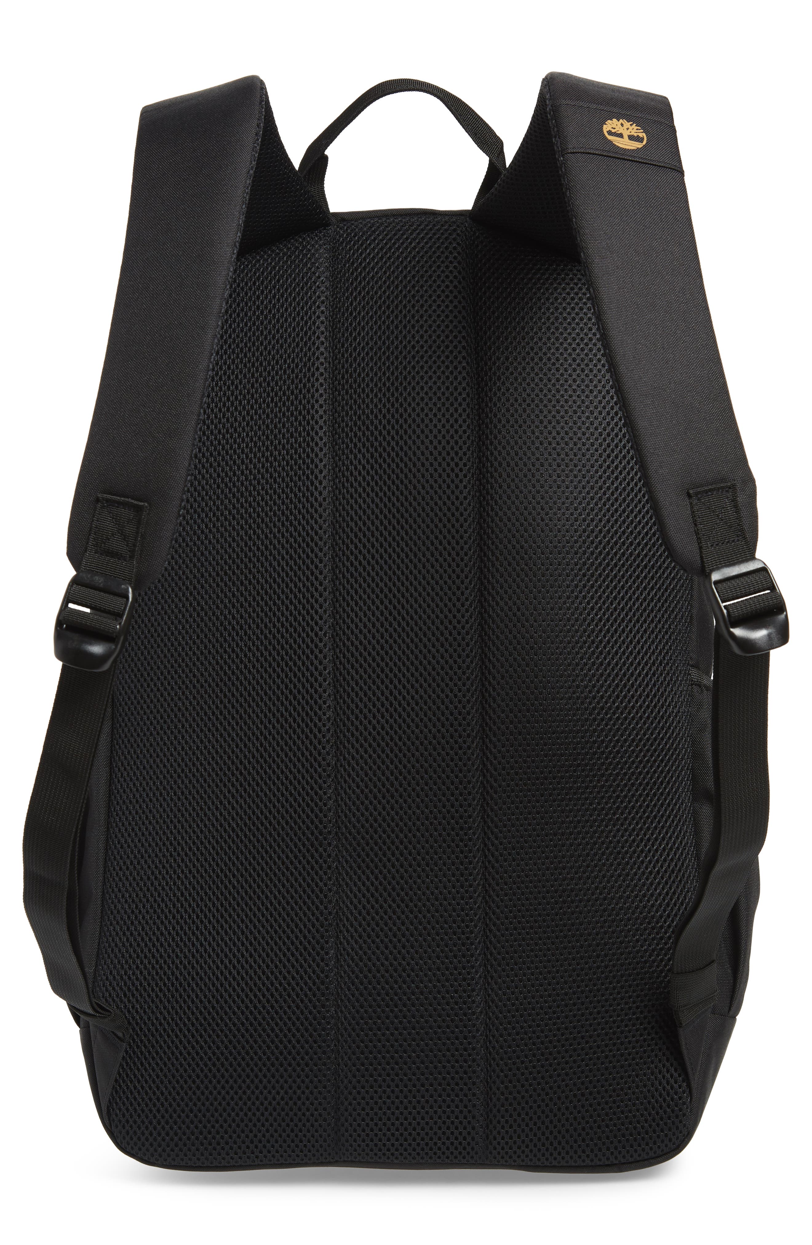 Timberland Linear Logo Water Resistant Backpack, Alternate, color, 