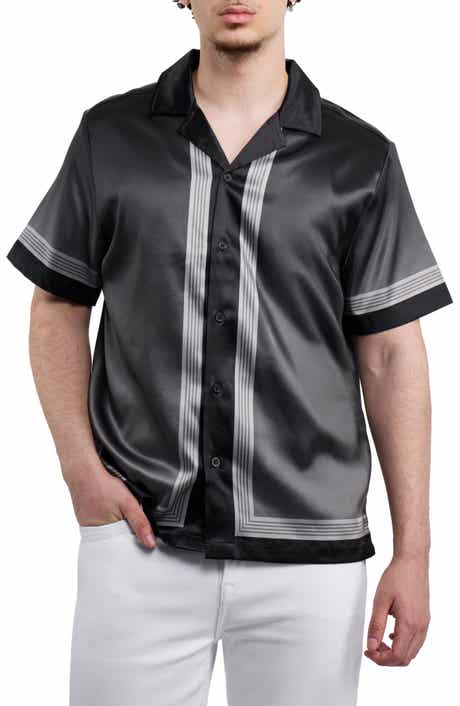 Stripe Border Camp Shirt