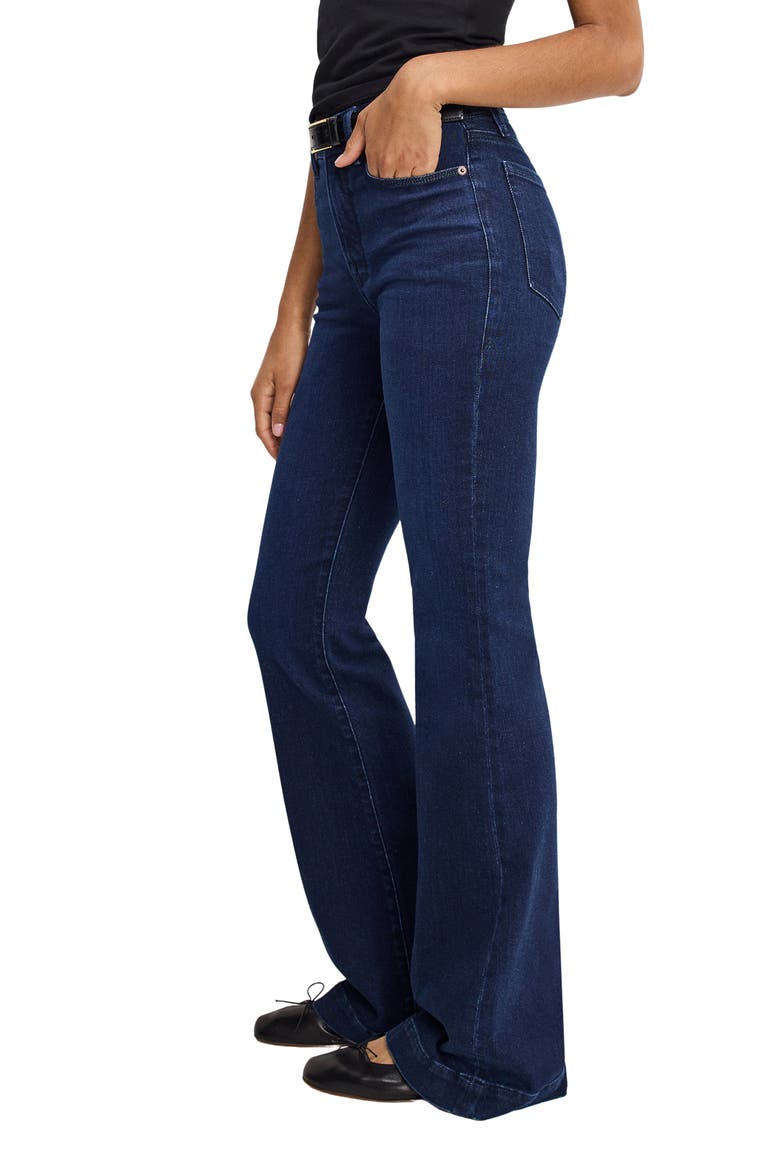 Good Legs High Waist Flare Jeans, Alternate, color, INDIGO1150