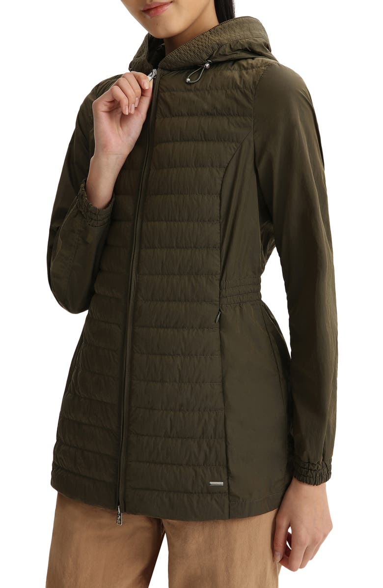 Woolrich Violet Water Repellent Down Parka, Main, color, 