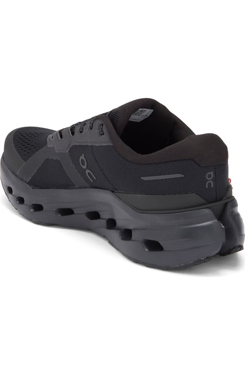 On Cloudrunner 3 Running Shoe, Alternate, color, Black/ Black