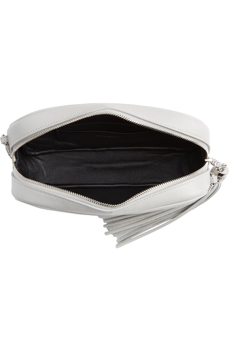 Saint Laurent Lou Mini Matelassé Leather Camera Bag, Alternate, color,