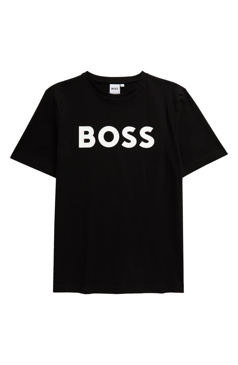 BOSS Kidswear Kids' Logo Graphic T-Shirt, Main, color,