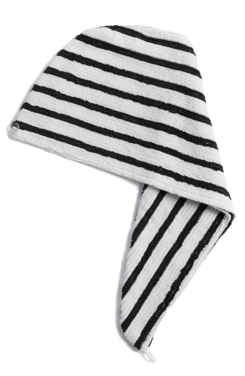Resort Stripe Organic Cotton Hair Wrap