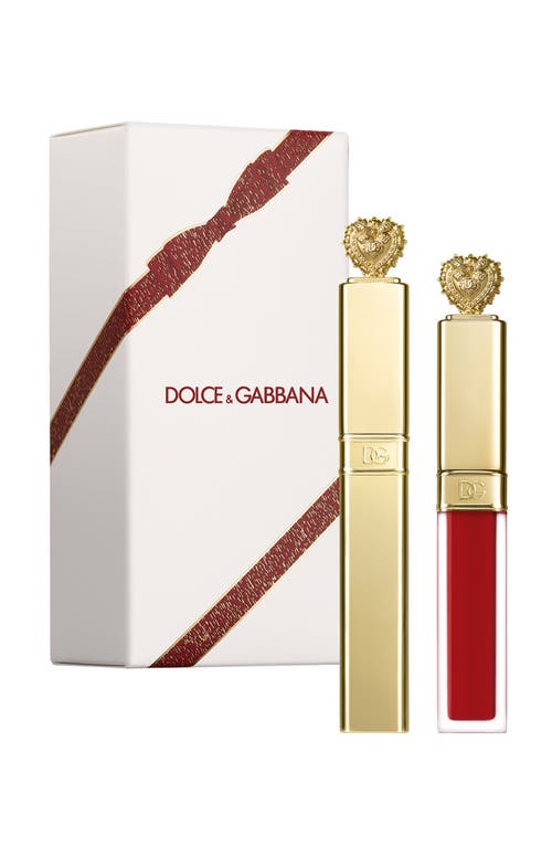 Dolce & Gabbana Dolce&gabbana Flawless Duo Gift Set In Transparent
