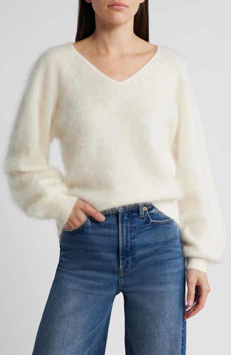 PAIGE Opaline Cashmere V-Neck Sweater