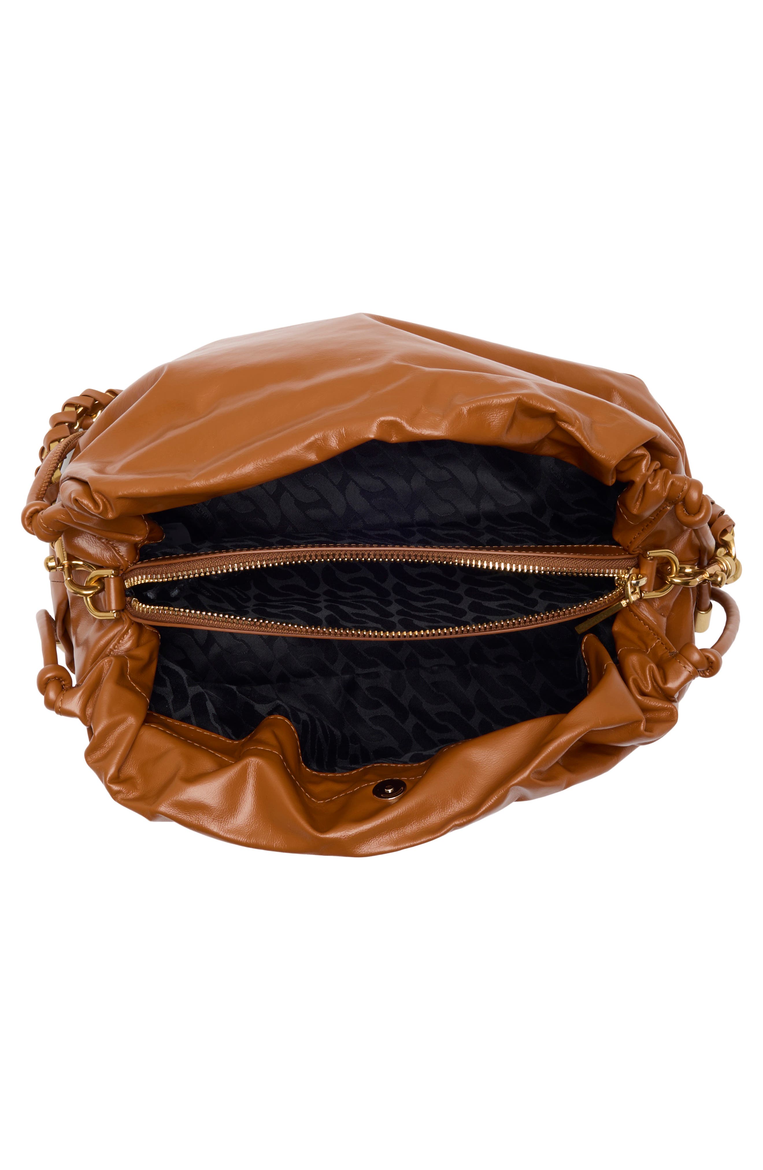 Zero Gravity Leather Shoulder Bag, Alternate, color, LOUNGE