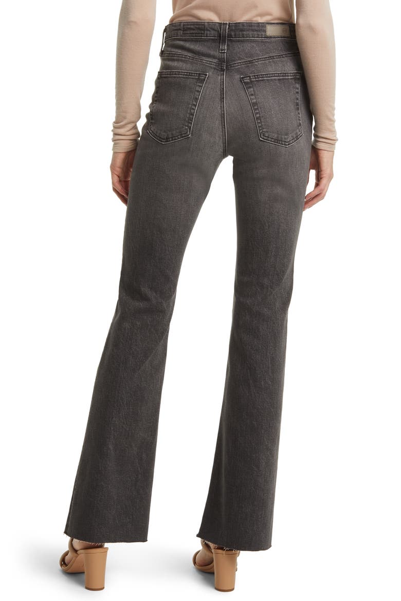 Alexxis High Waist Bootcut Jeans, Alternate, color, TARMAC