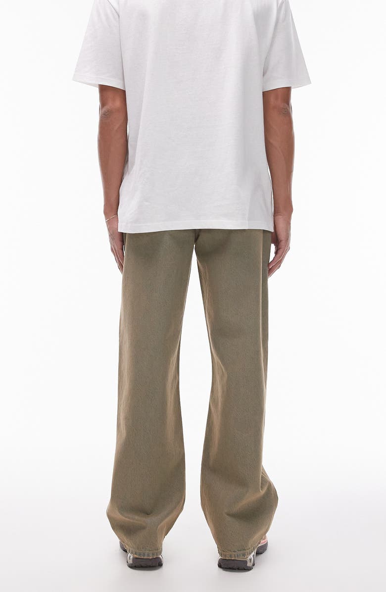 Topman Wide Leg Jeans, Alternate, color,