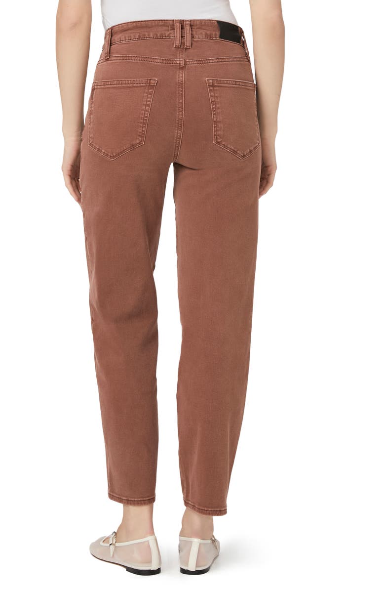 PAIGE Alexis High Waist Barrel Cargo Jeans, Alternate, color, Vtg Brunet