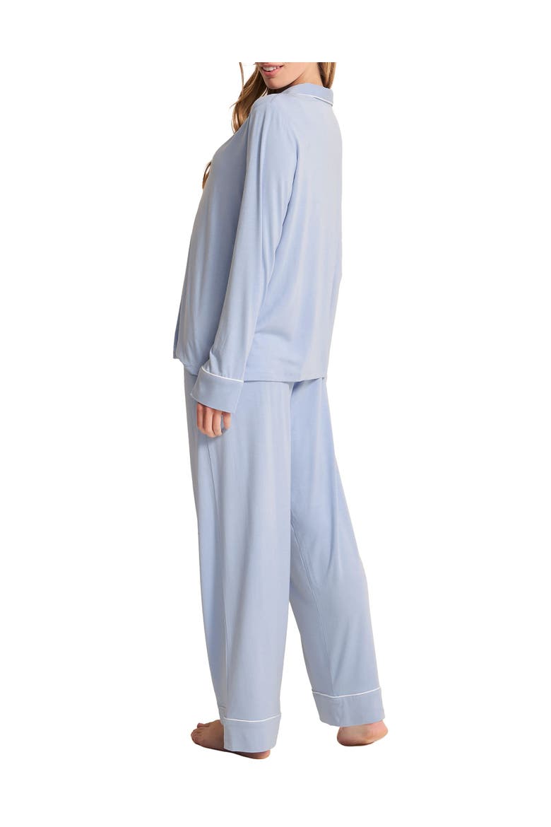 Matilda Long Sleeve Top & Pants Pajama Set, Alternate, color, Medium blue