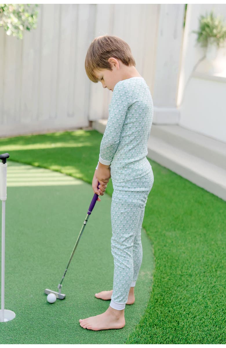 Lila and Hayes Bradford Boys' Pajama Pant Set, Alternate, color, Golf Putting Green