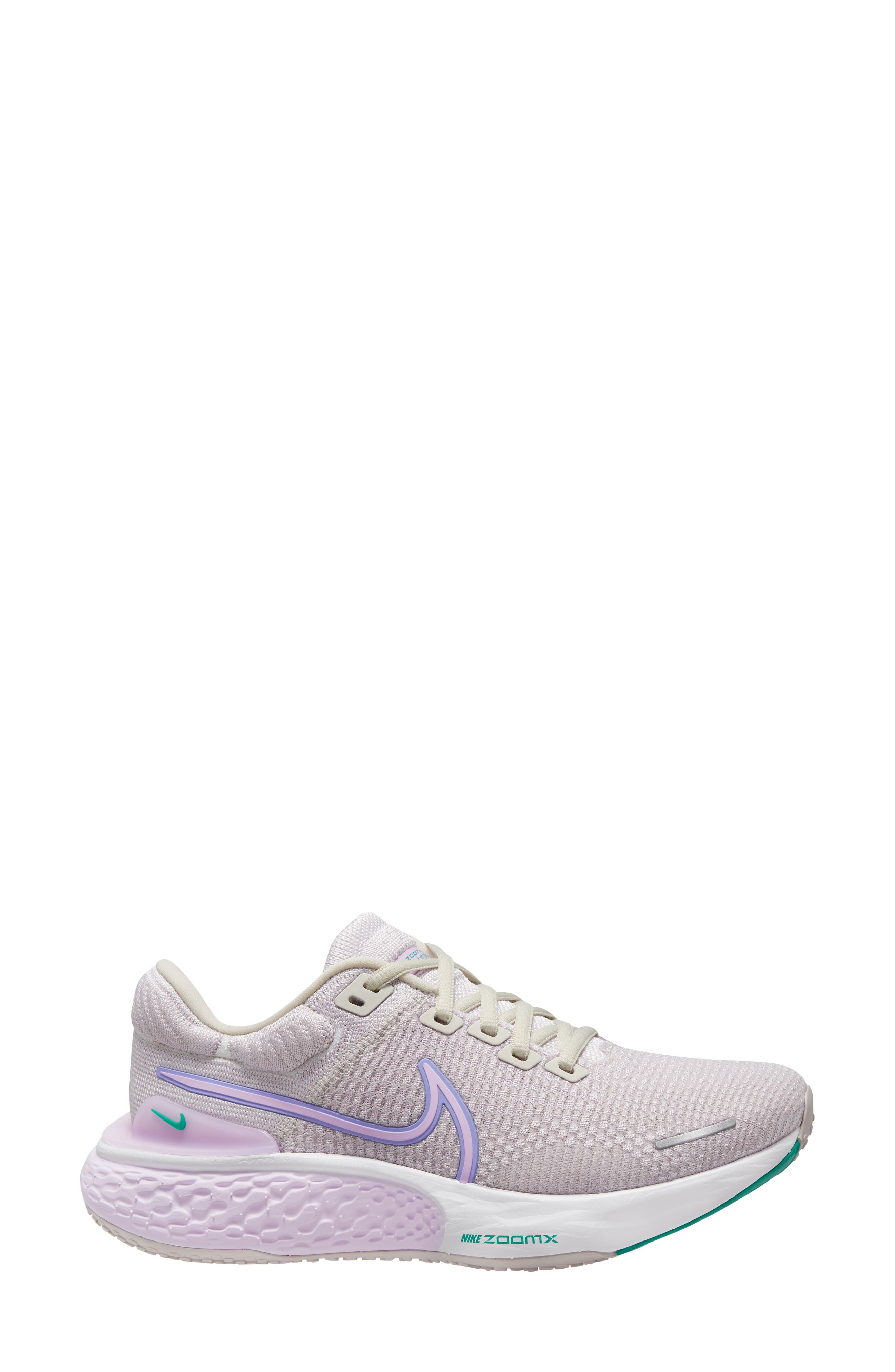 ZoomX Invincible Run Flyknit 2 Running Shoe, Main, color, LIGHT BONE/ DOLL/ IRON