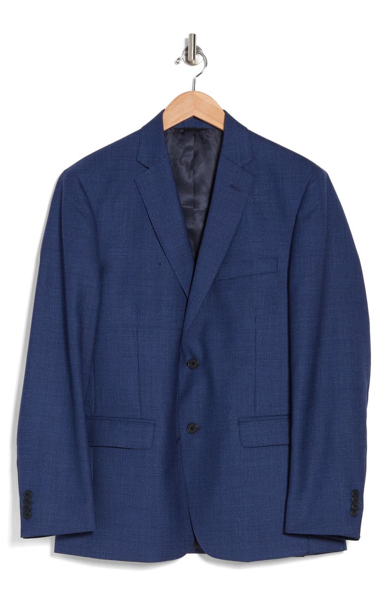 JB Britches Microcheck Wool Sport Coat, Alternate, color, 