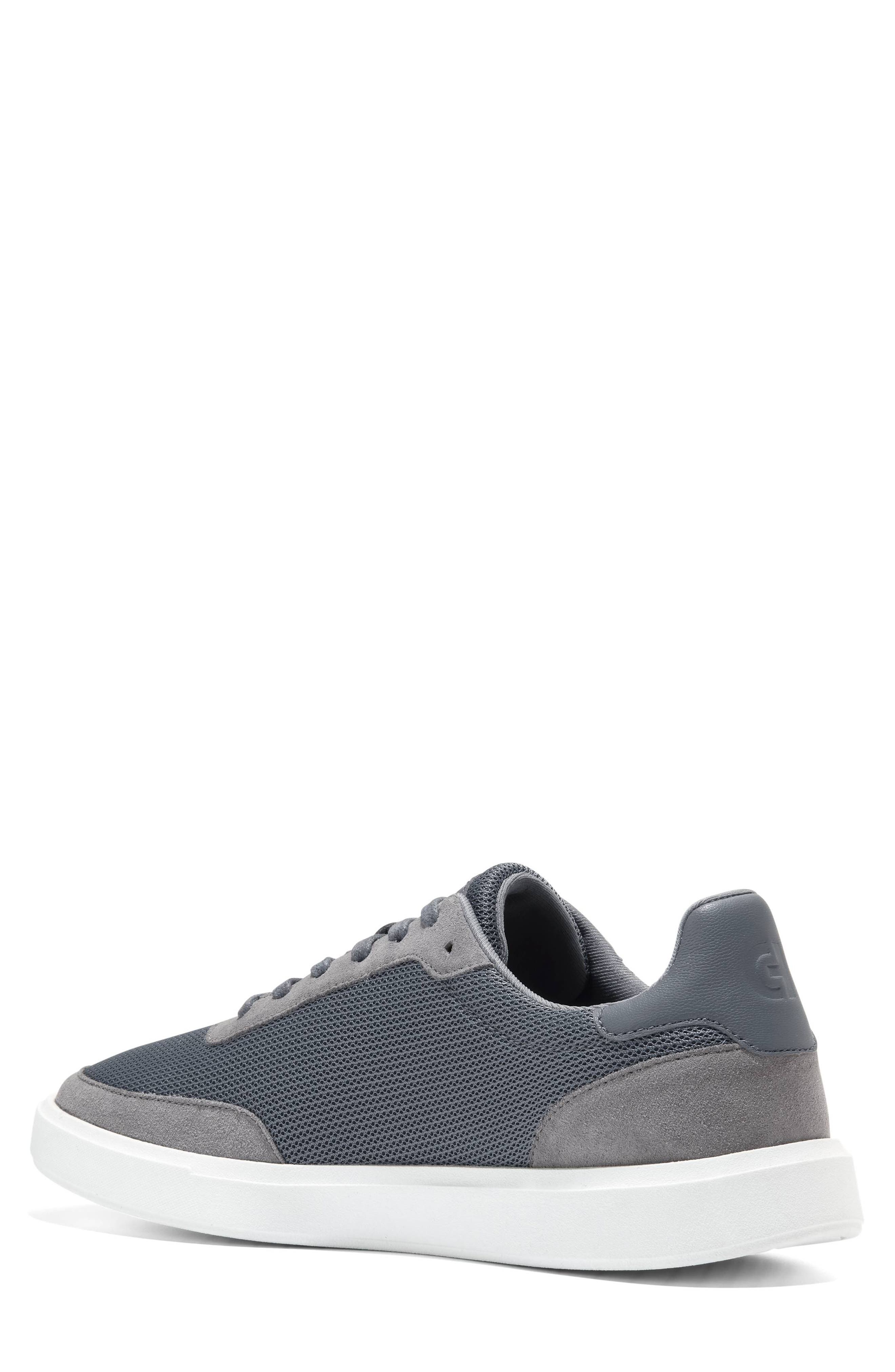 Cole Haan Grand Crosscourt Sideserve Sneaker, Alternate, color, Quiet Shade/ Gray Pinstripe