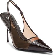 Jeffrey Campbell Pucker Slingback Pointed Toe Pump