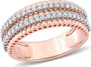 Julianna B. Diamond Double Row Eternity Ring 14k