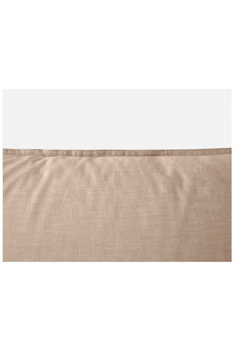 Organic Crinkled Percale™ Sham, Alternate, color, HAZEL CHAMBRAY