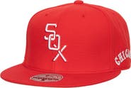 Mitchell & Ness Men's Mitchell & Ness Red/ Chicago White Sox Bases Loaded Fitted Hat