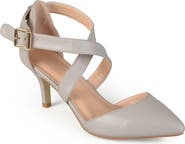 Journee Collection Riva Crossover Pump