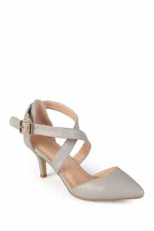 Journee Collection Riva Crossover Pump