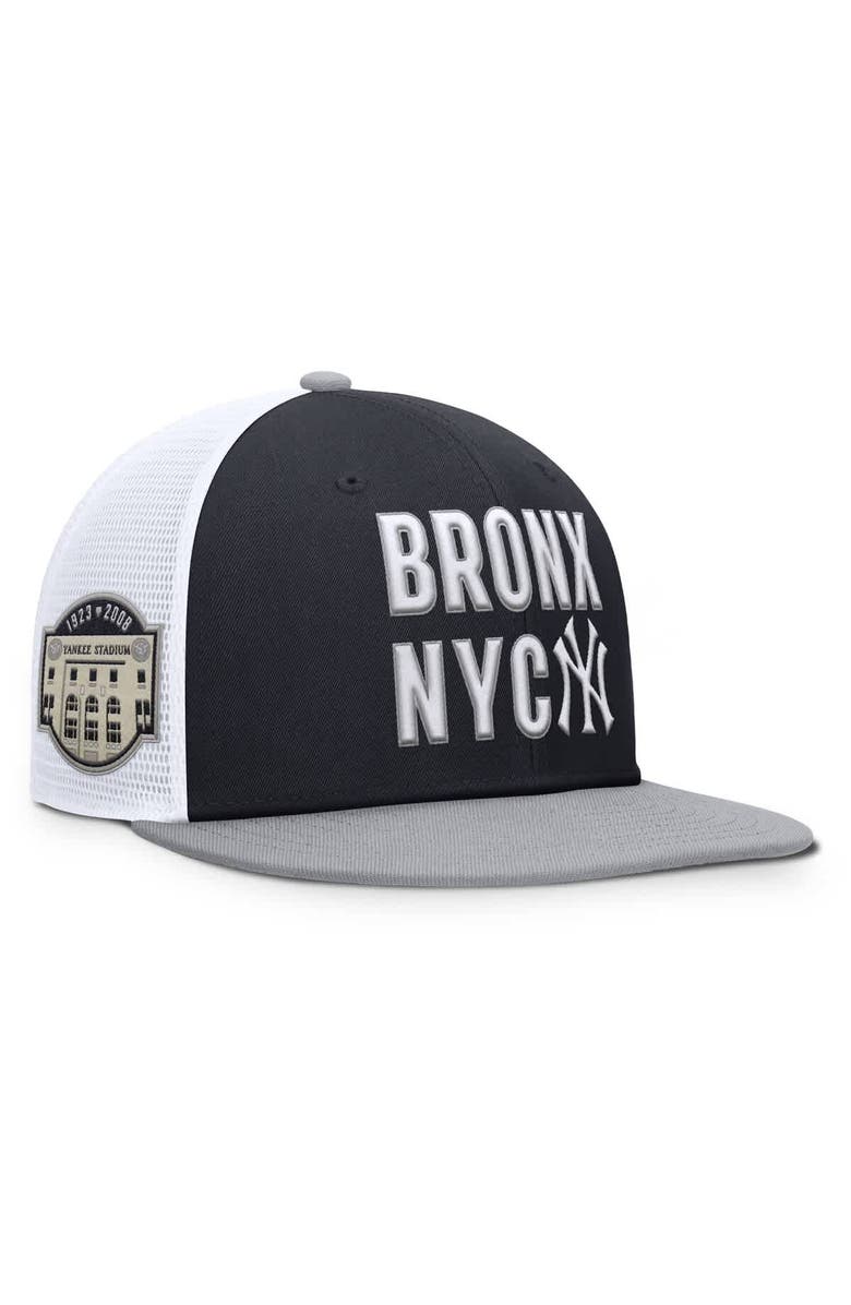 Nike Men's Nike Navy New York Yankees Pro Trucker Snapback Hat, Main, color, Navy