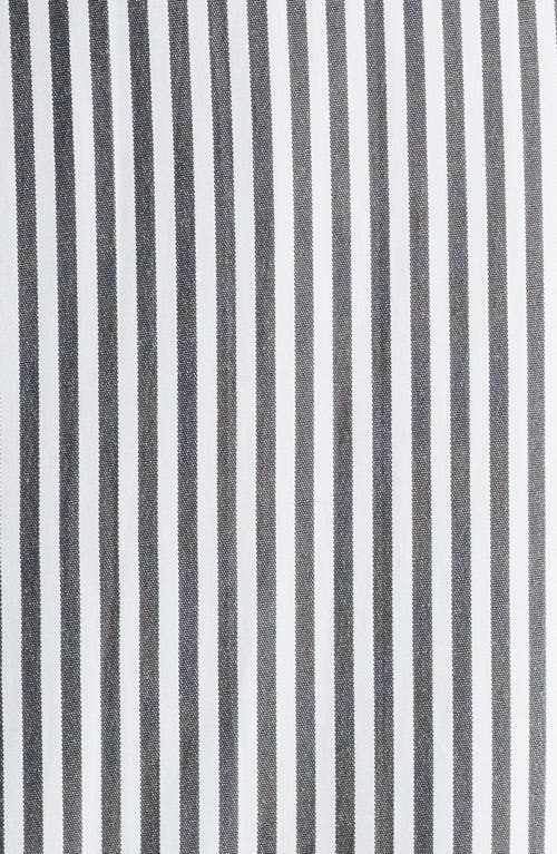 Krost Embroidered Stripe Button-up Shirt In Multi
