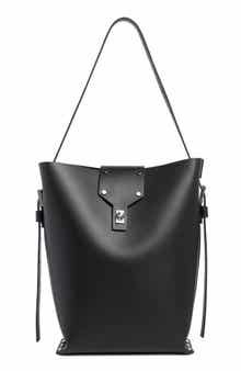 AllSaints Miro Leather Shoulder Bag
