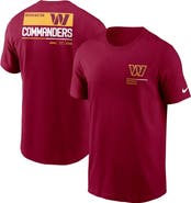 Nike Men's Nike Burgundy Washington Commanders Team Incline T-Shirt