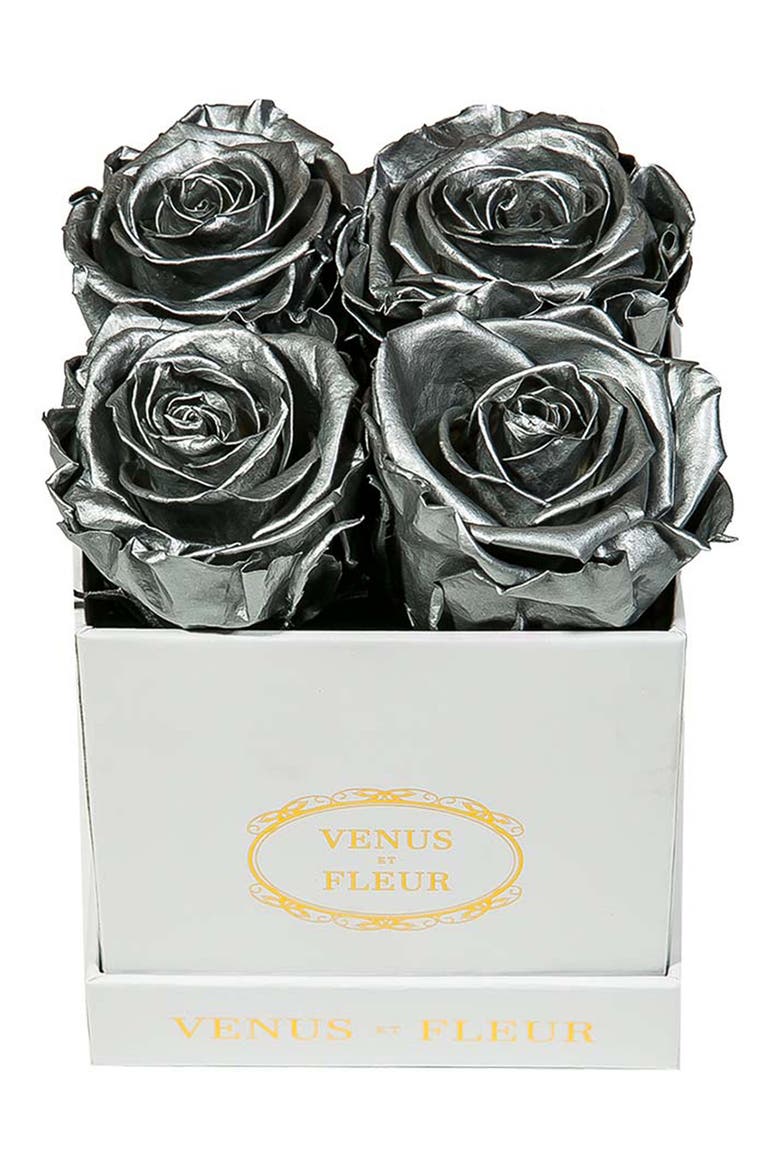 Classic Le Petit Eternity Roses, Main, color, SILVER
