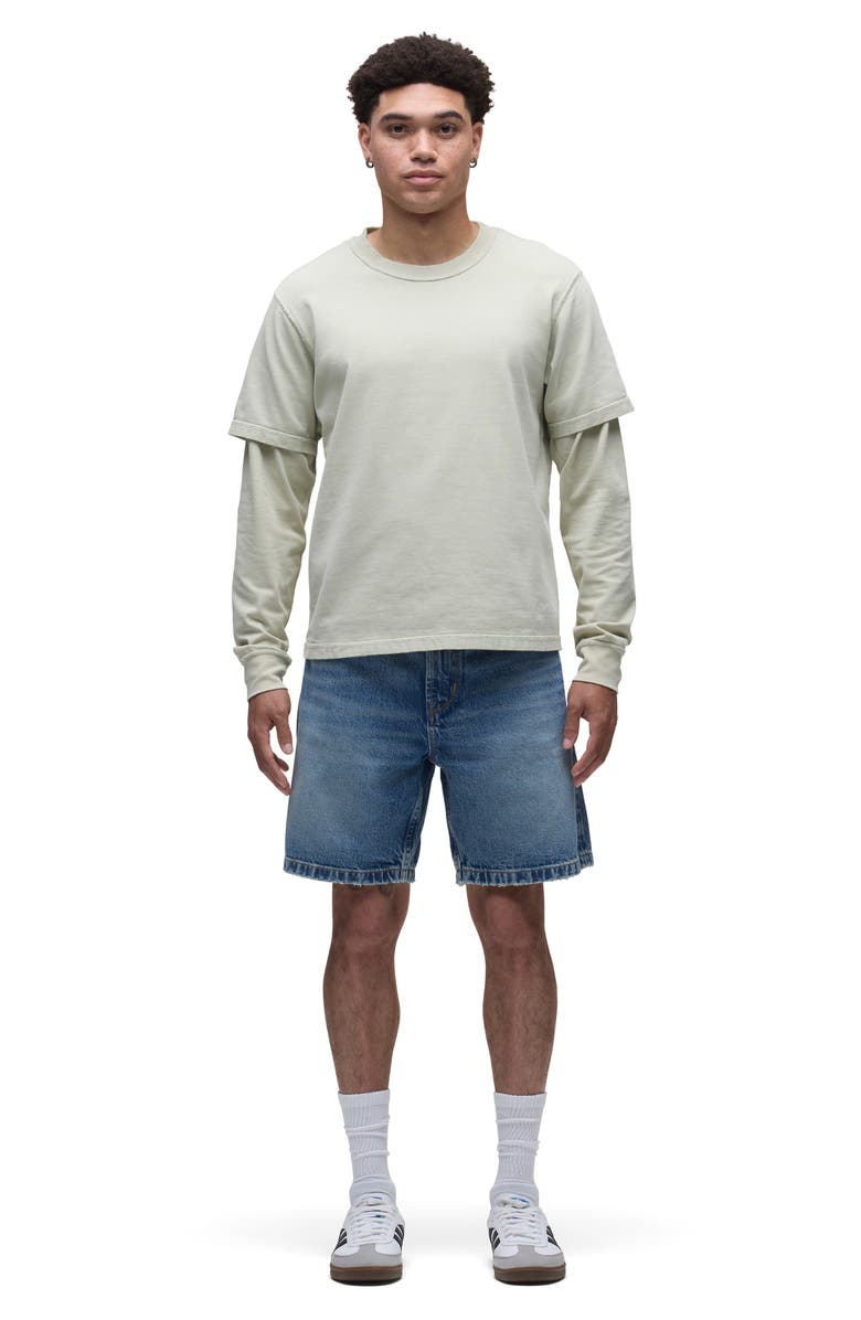 Hudson Jeans Clint Denim Shorts, Alternate, color,