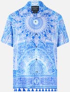 Camilla Short Sleeve Camp Collared Shirt