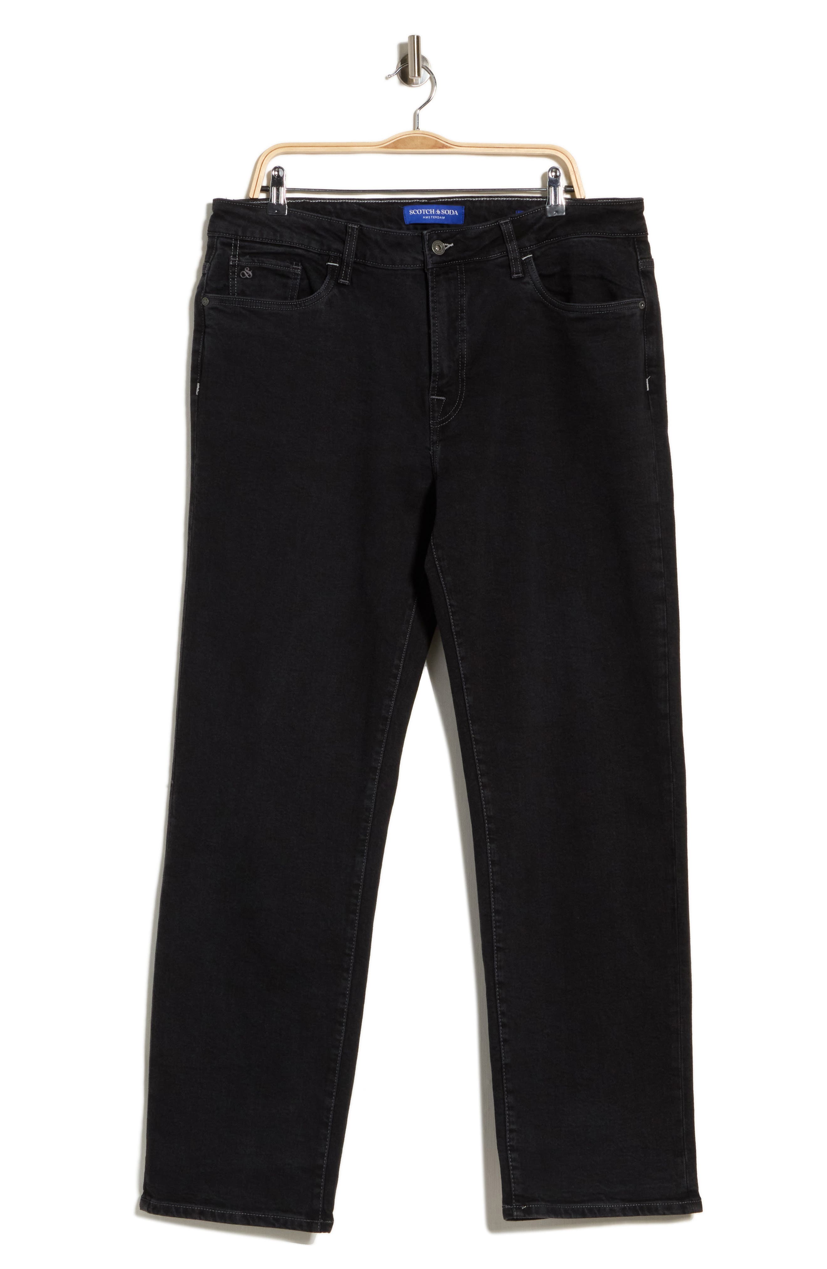 Canal Authentic Fit Straight Leg Jeans