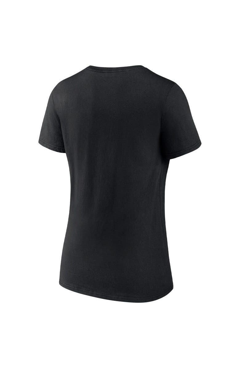 FANATICS Women's Fanatics Branded Black Memphis Grizzlies Hometown Collection Grit Grind V-Neck T-Shirt, Alternate, color, Black