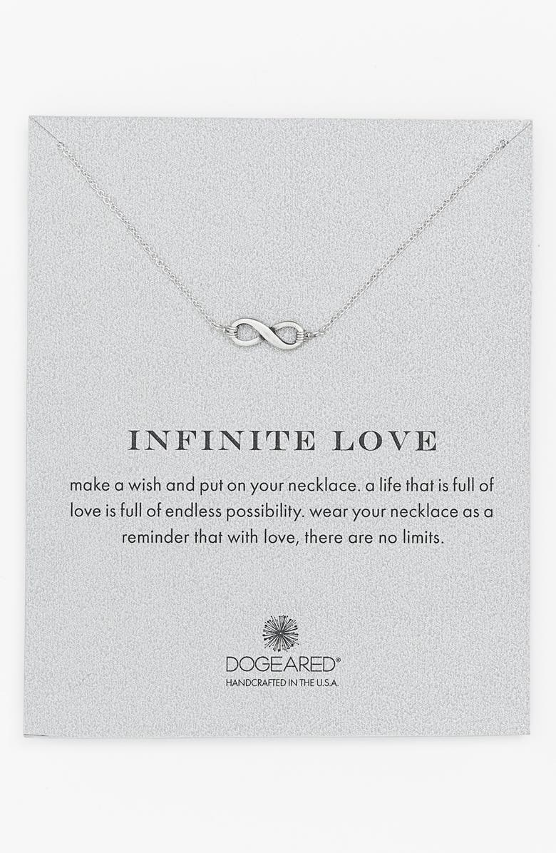 Dogeared 'Reminder - Memories' Boxed Pendant Necklace, Main, color,
