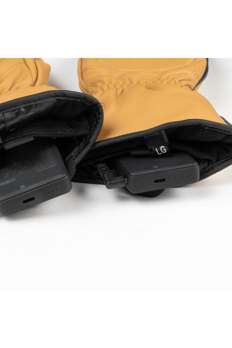 Ranger V2 Waterproof Heated Leather Glove, Alternate, color, Tan