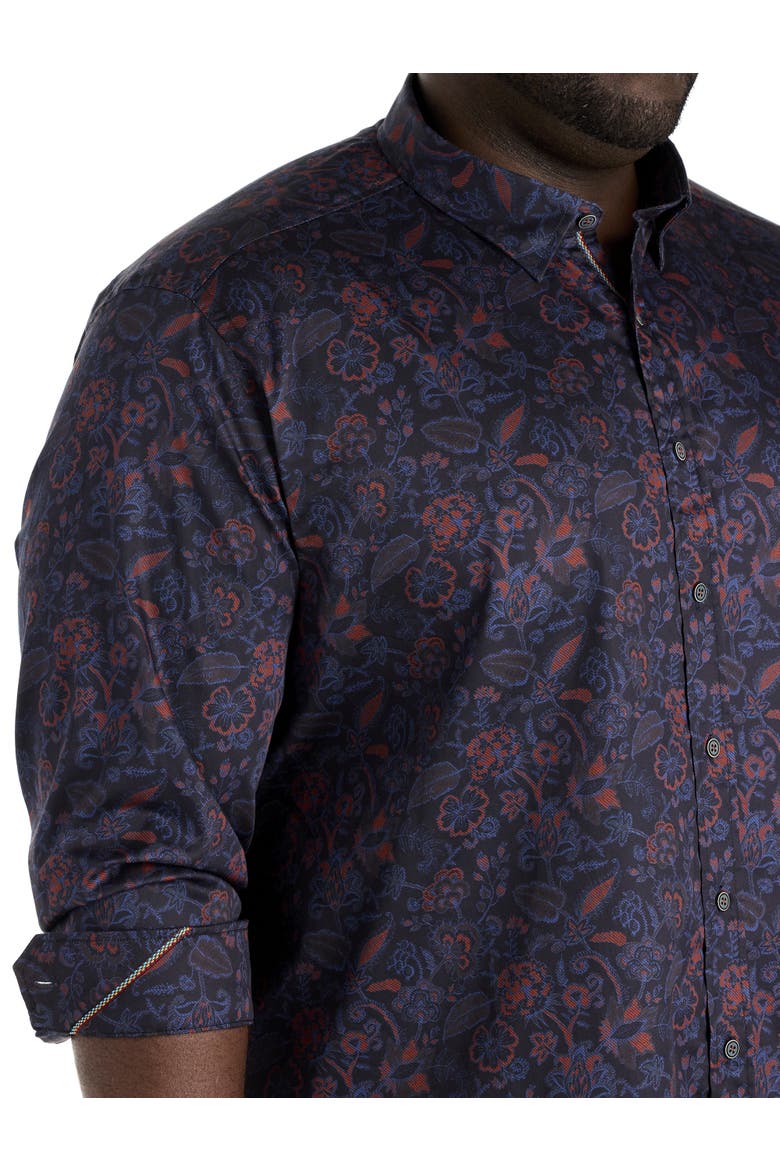 Big & Tall Andson Sport Shirt, Alternate, color, NAVY