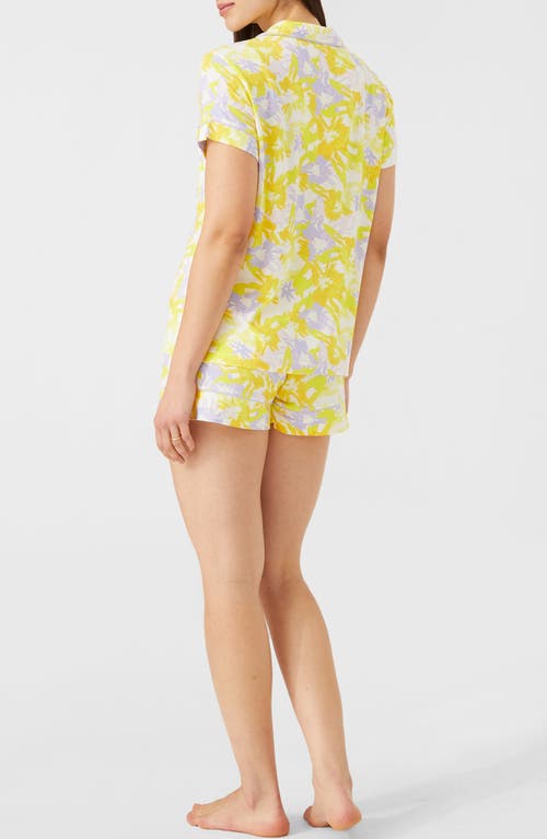Alivia Jenna Shorts Pajamas In Painterly Petals
