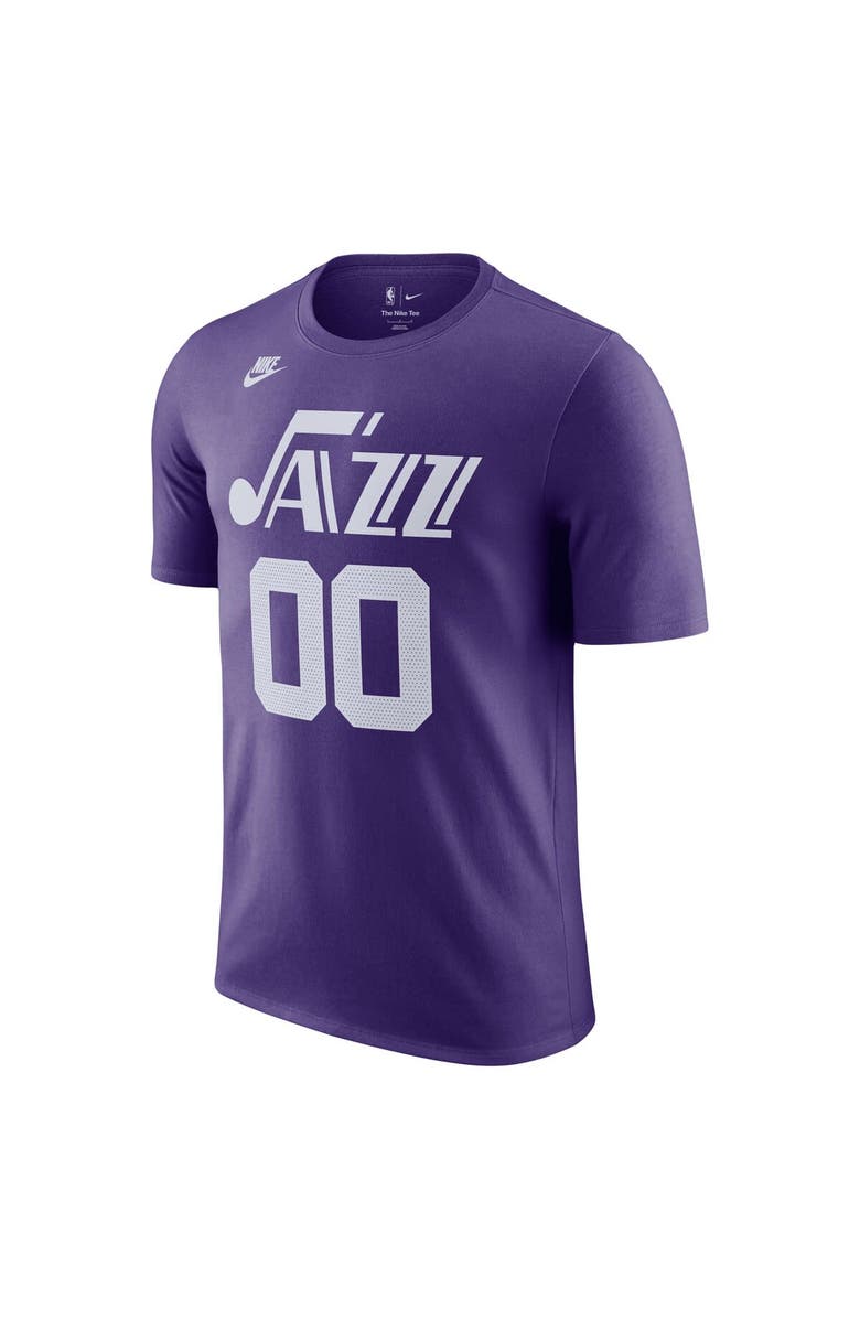 Nike Men's Nike Jordan Clarkson Purple Utah Jazz, Alternate, color, 